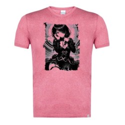 CAMISETA ROJA MEZCLA CON...