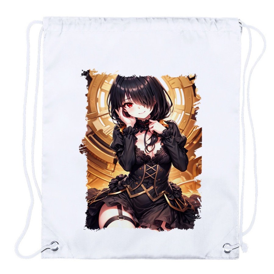 MOCHILA DE CUERDAS (SELECCIONE CANTIDAD) date a live kurumi ropa novia cita romance amor playa piscina excursion