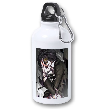 BIDON 400ML METALICO diablo tensei slime datta ken personaje oscuro para viaje y deporte