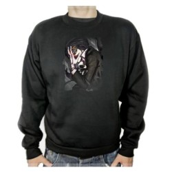 SUDADERA NEGRA diablo...