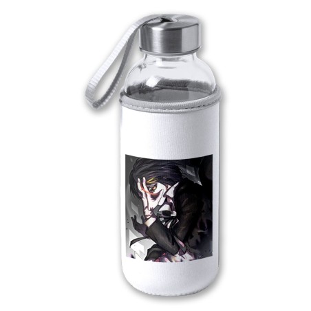 BIDON DE 420 ML CON FUNDA DE NEOPRENO diablo tensei slime datta ken personaje oscuro tapon seguridad