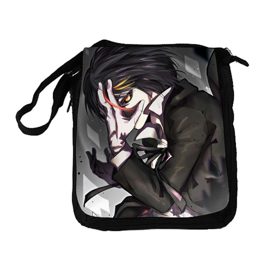 BANDOLERA REPORTERO MEDIANA BOLSO diablo tensei slime datta ken personaje oscuro bolsa mochila hombro