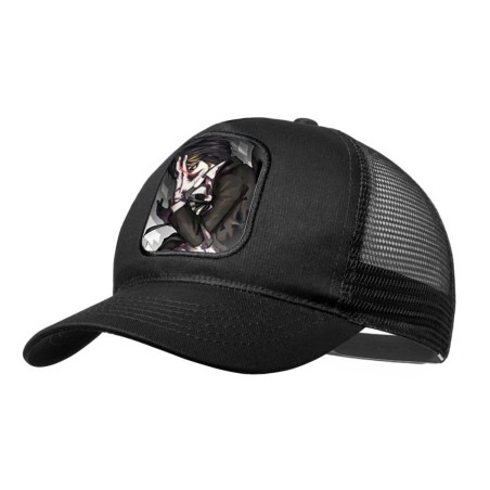 GORRA NEGRA CON REJILLA diablo tensei slime datta ken personaje oscuro moda deporte