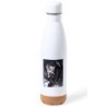 BIDON 750 ML ACERO INOXIDABLE ADORNO DE CORCHO diablo tensei slime datta ken personaje oscuro tapon botella