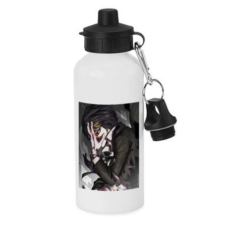 BIDON 600 ML ACERO INOXIDABLE CON CHUPON diablo tensei slime datta ken personaje oscuro escolar deporte bicicleta