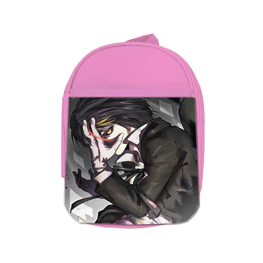 MOCHILA ROSA diablo tensei slime datta ken personaje oscuro escolar personalizado picnic excursión deporte