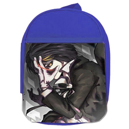 MOCHILA AZUL diablo tensei slime datta ken personaje oscuro escolar personalizado picnic excursión deporte