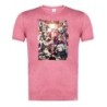 CAMISETA ROJA MEZCLA tensei shitara slime datta ken saga 3 caballeros moda verano tshirt