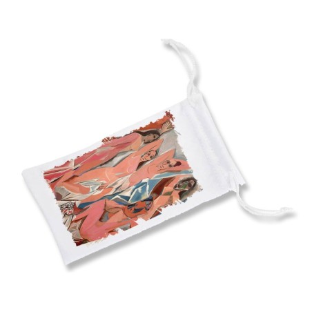 FUNDA BOLSA MULTIUSOS cuadro las señoritas de Avignon Pablo Picasso pintor gafas dados rol personalizada color