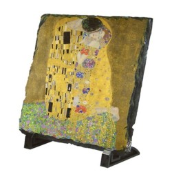 PLACA PIZARRA cuadro el beso Gustav Klint pintor clasico pintura portafotos portafoto