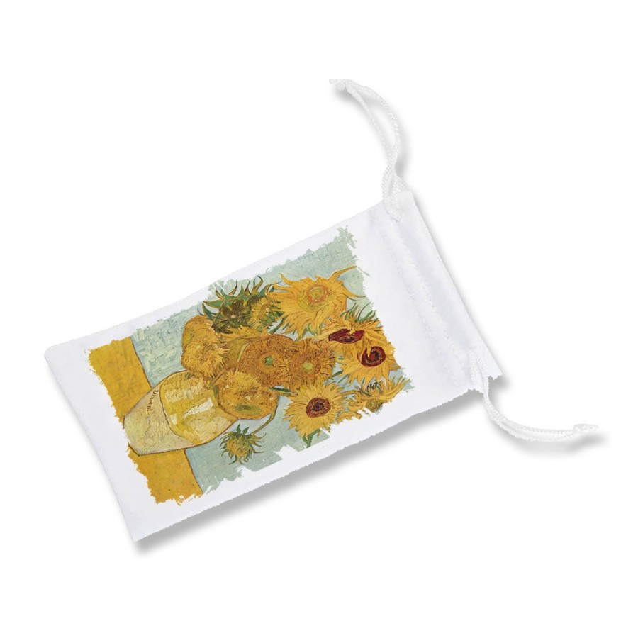 FUNDA BOLSA MULTIUSOS cuadro los girasoles Vincent van Gogh pintor gafas dados rol personalizada color