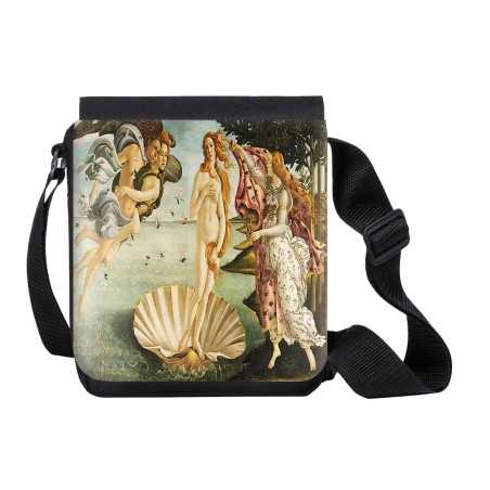 BANDOLERA PEQUEÑA cuadro el nacimiento de Venus Sandro Botticelli pintor bolso personalizada