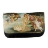 ESTUCHE NECESER DE LONA cuadro el nacimiento de Venus Sandro Botticelli pintor unisex negro bolsa aseo multiusos