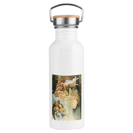 BIDON 750 ML ACERO INOXIDABLE ESTILO RETRO cuadro el nacimiento de Venus Sandro Botticelli pintor deporte deportivo botella