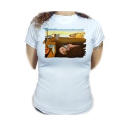 CAMISETA MUJER cuadro la...