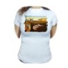 CAMISETA MUJER cuadro la persistencia de la memoria Salvador Dalí pintor moda personalizada