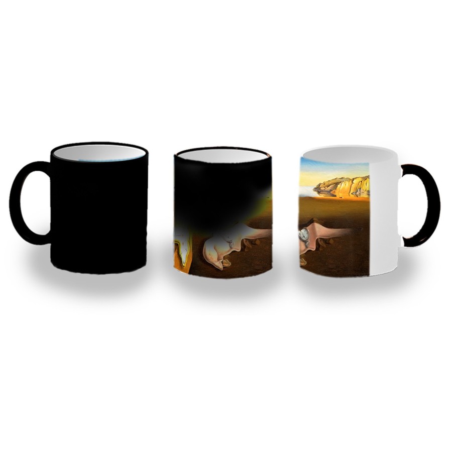 TAZA MÁGICA cuadro la persistencia de la memoria Salvador Dalí pintor personalizada