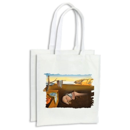 PACK BOLSAS cuadro la persistencia de la memoria Salvador Dalí pintor cocina compra personalizadas