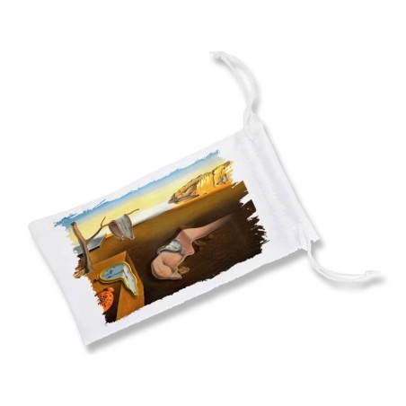 FUNDA BOLSA MULTIUSOS cuadro la persistencia de la memoria Salvador Dalí pintor gafas dados rol personalizada color