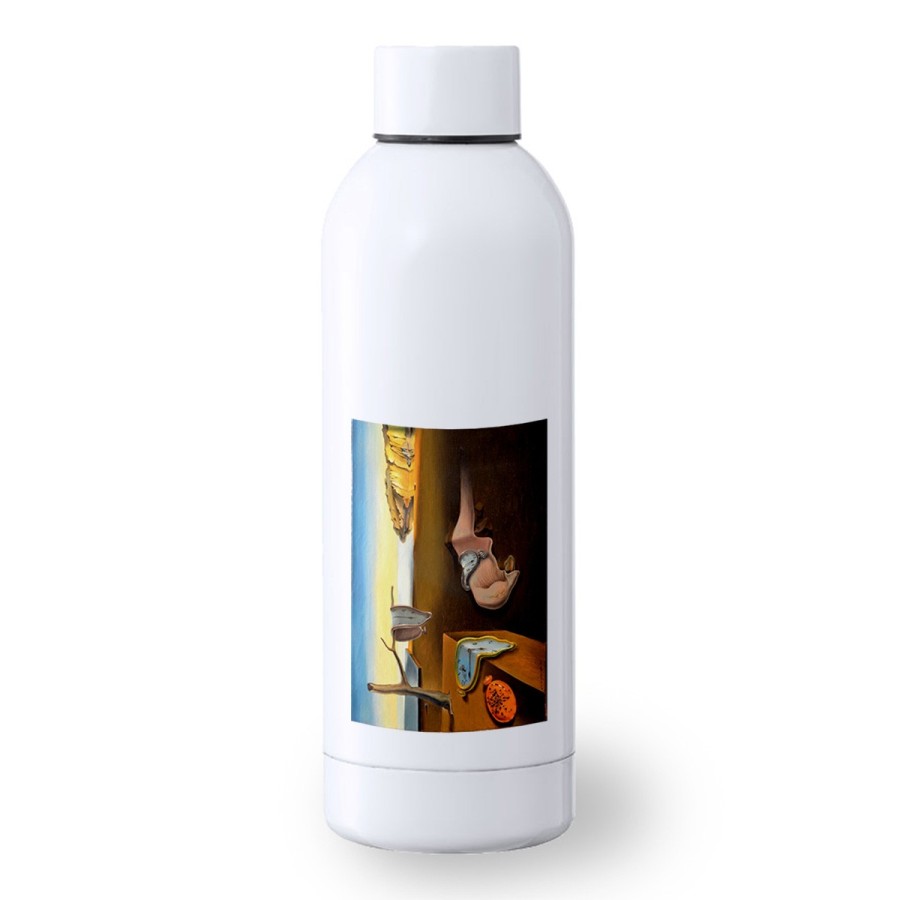 BIDON 500 ML ACERO INOXIDABLE cuadro la persistencia de la memoria Salvador Dalí pintor deporte deportivo botella senderismo