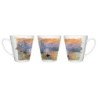 TAZA CÓNICA cuadro impresión sol naciente Claude Monet pintor conica personalizada