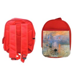 PACK MOCHILA ROJA Y ESTUCHE...