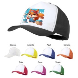 GORRA COLORES ardilla...