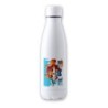 BIDON 700 ML ACERO INOXIDABLE ardilla pintora profesion animal pintura mascota tapon seguridad botella