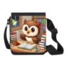 BANDOLERA PEQUEÑA buho escritor profesion animal libros biblioteca bolso personalizada