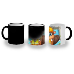 TAZA MÁGICA castor...