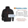 SUDADERA NEGRA CON CAPUCHA castor ingeniero profesion animal presa rio agua adulto poliester algodón personalizada