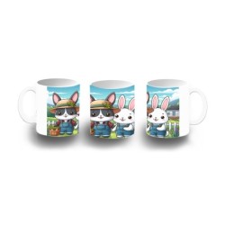 TAZA DE PLASTICO conejo...