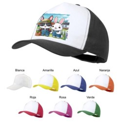 GORRA COLORES conejo...