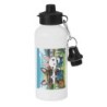 BIDON 600 ML ACERO INOXIDABLE CON CHUPON conejo familia profesion granjero rancho animales escolar deporte bicicleta