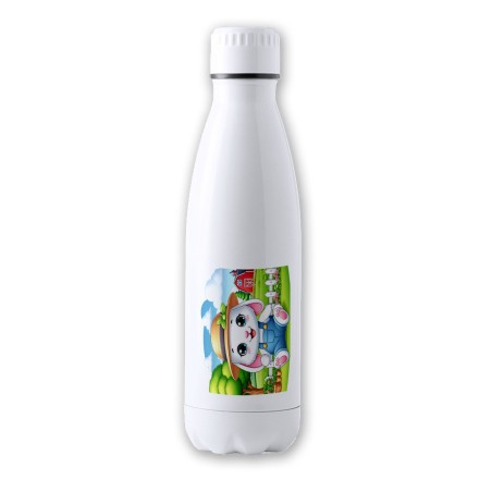 BIDON TÉRMICO AISLANTE 700 ML ACERO INOXIDABLE conejo granjero profesion animal rancho cultivo botella termo deportivo