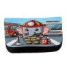 ESTUCHE NECESER DE LONA elefante bombero profesion emergencia salvamento unisex negro bolsa aseo multiusos