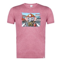 CAMISETA ROJA MEZCLA...