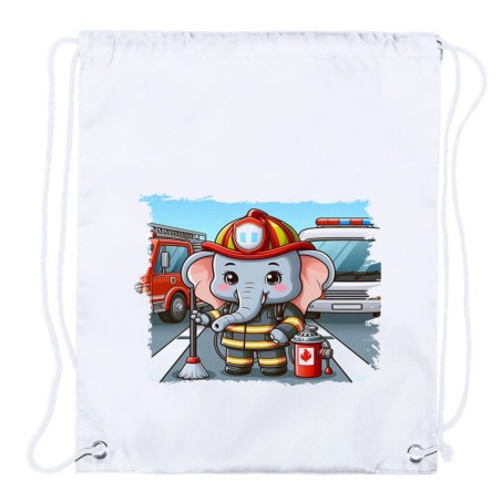 MOCHILA DE CUERDAS (SELECCIONE CANTIDAD) elefante bombero profesion emergencia salvamento playa piscina excursion