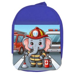 MOCHILA AZUL elefante...