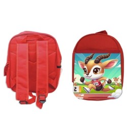 PACK MOCHILA ROJA Y ESTUCHE...