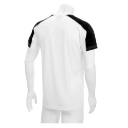 CAMISETA TÉCNICA FRANJA MANGAS NEGRA gacela deportista profesion juegos olimpicos personalizada