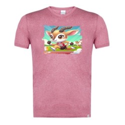 CAMISETA ROJA MEZCLA gacela...