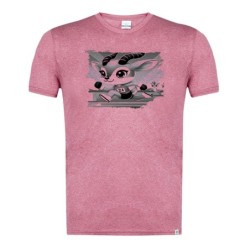 CAMISETA ROJA MEZCLA CON...
