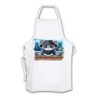 DELANTAL TALLA ADULTO gato detective profesion espia mascota animal cocina personalizado