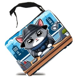 ESTUCHE gato detective...