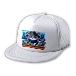 GORRA 5 PANELES REDECILLA...