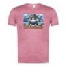 CAMISETA ROJA MEZCLA gato detective profesion espia mascota animal moda verano tshirt