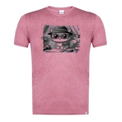 CAMISETA ROJA MEZCLA CON...
