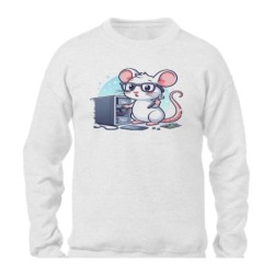 SUDADERA raton informatico...