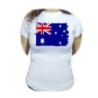 CAMISETA MUJER bandera australia pais gobierno australiano moda personalizada